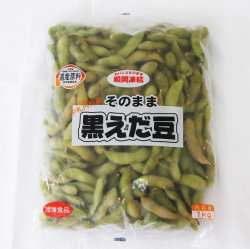 人気！！JA） 北海道 中札内産！ そのまま黒えだ豆 １ｋｇ