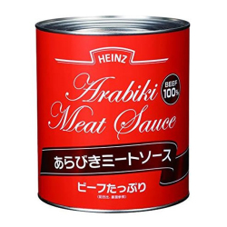 ハインツ）　あらびき　ミートソース　１号缶　３ｋｇ