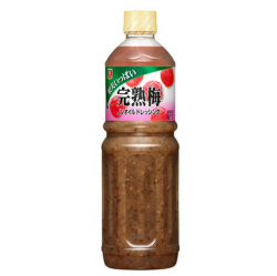 果実いっぱい！リケン） 完熟梅　ノンオイルドレッシング １Ｌ