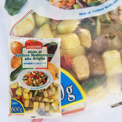 冷凍野菜！カゴメ) 地中海野菜グリルのミックス　６００ｇ