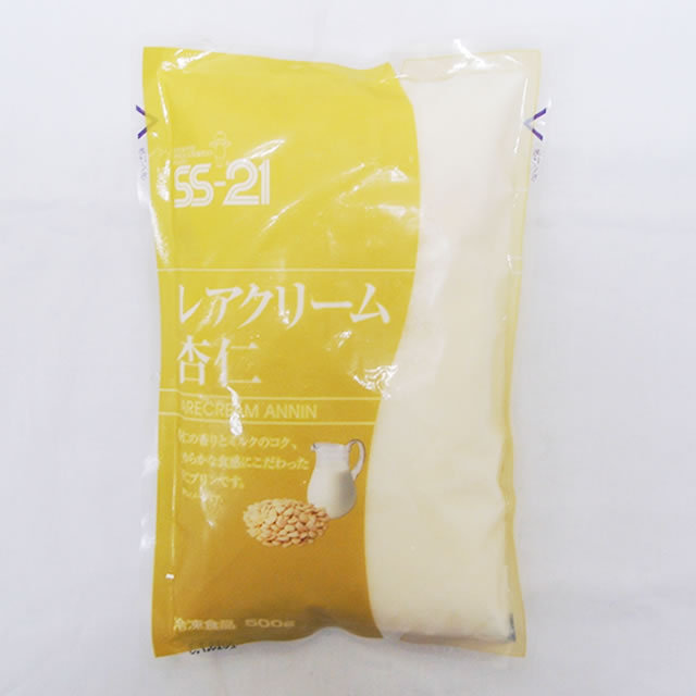 QP） 冷凍SS－21 レアクリーム 杏仁豆腐 500g