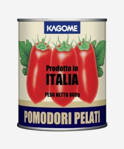 イタリア産 カゴメ）ホールトマト 2号缶 800g