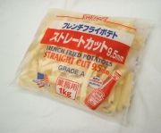 ハインツ）　ストレートカット　フレンチフライポテト　９．５mm　１ｋｇ