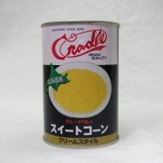 クレードル）　北海道産　スィートコーンクリーム　４号缶　４３５ｇ