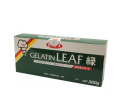 業務用　薄板状ゼラチン　リーフ緑　３００ｇ   1枚１０ｇ