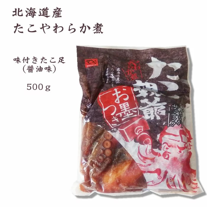 ぐるめ食品　たこやわらか煮（足）醤油味　冷凍　５００ｇ