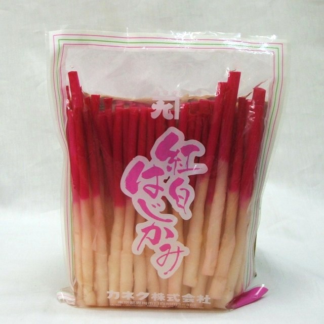 カネク　）　はじかみ　Ｍ　紅白　５０本