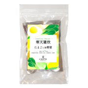 寒天雑炊　たまごとお野菜