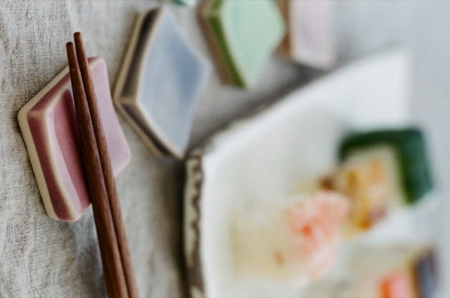 素敵な朝食」目玉焼き鍋・箸・箸置きセット / true colors line