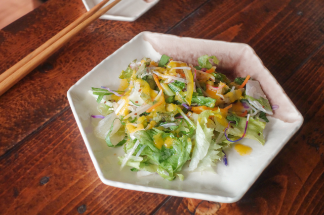 六角形の安定と調和、永く続くという想いをこめて」取皿・中鉢・マルチ