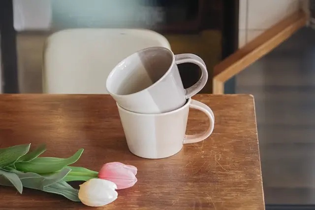 まるでカフェ気分なワンプレートセット」マルチカップ・パンプレート