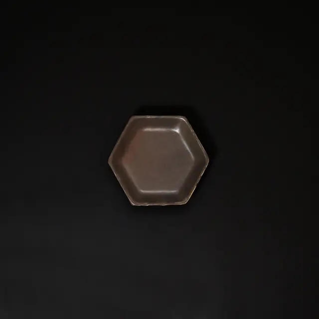 六角豆皿 / lanz m.m.d. / 瀬戸焼