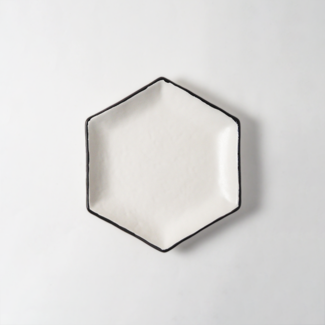 取皿 / ホワイト / monochrome line 復刻シリーズ / 瀬戸焼