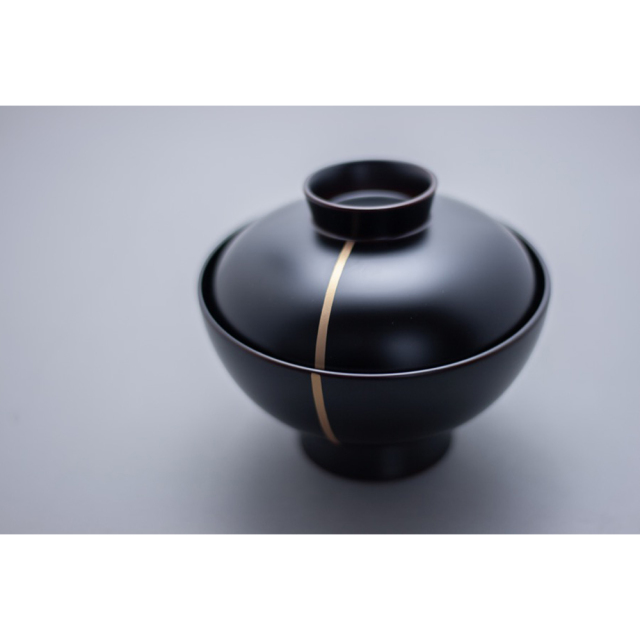 【メル96644】越前塗　吸物椀　一美作（５セット） 越前塗 吸物椀 一美作5セット