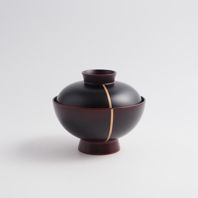 【食洗機対応】吸物椀 / luxury colors line / 越前漆器/漆黒