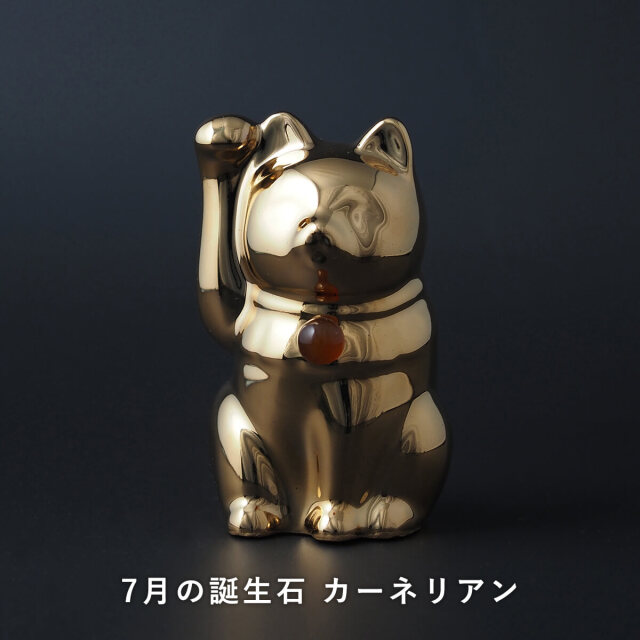 セミオーダーできる招き猫】招き猫×天然石 Jeramic MANEKINEKO