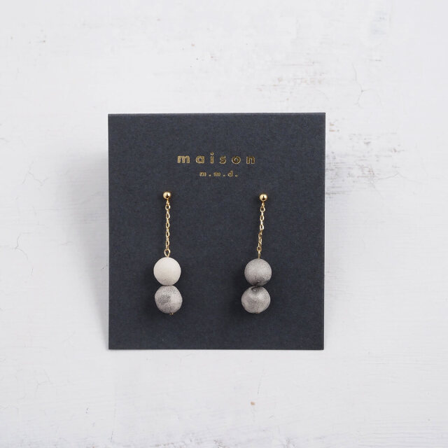 送料無料】 m.m.d. object line / 97.ピアス / セトえるアクセサリー