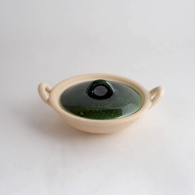 目玉焼き鍋 / true colors line / 瀬戸焼/織部