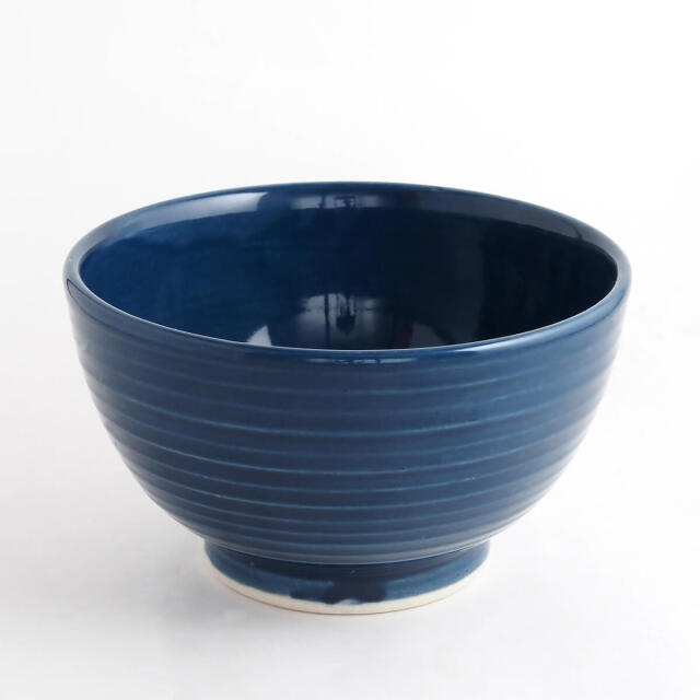 rokurome ラーメンどんぶり / true colors line / 瀬戸焼/ルリ