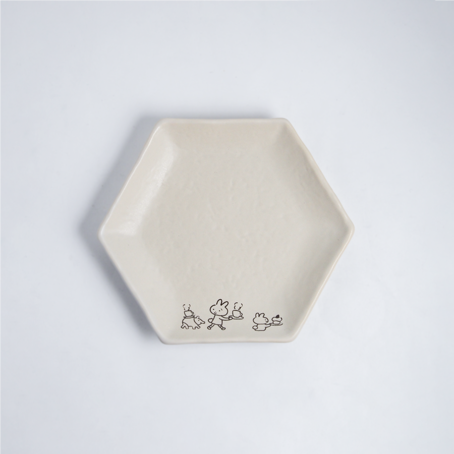 取皿 コーヒー/ イケガミヨリユキ ティータイムシリーズ / 瀬戸焼