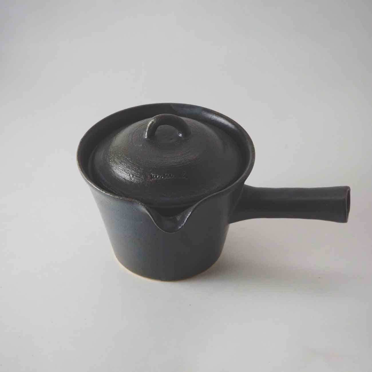 急須 大 / ダークグレー / maison line / 瀬戸焼