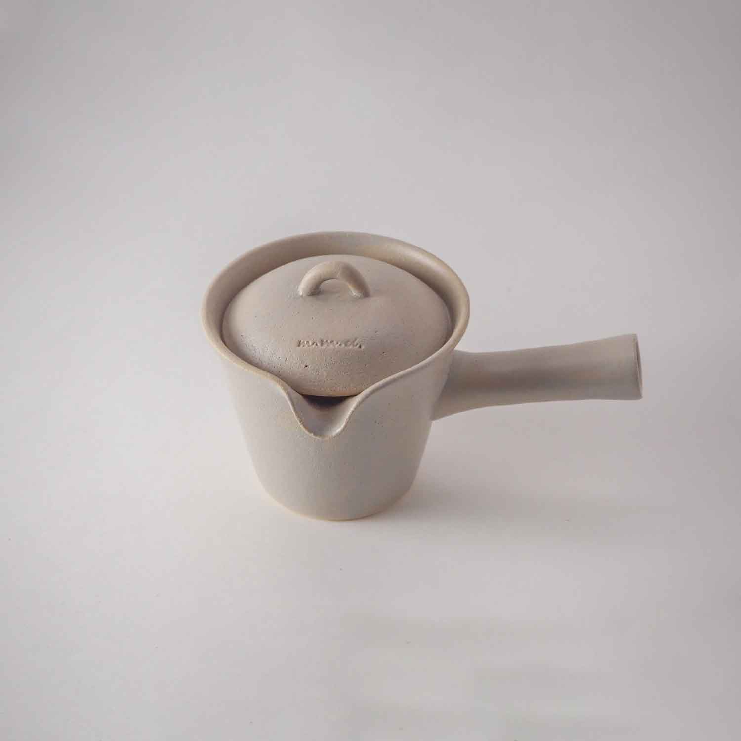 急須 小 / ライトグレー / 瀬戸焼