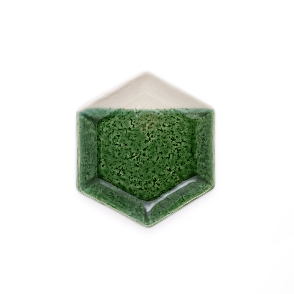 取皿 8分掛け / 織部 / true colors line / 瀬戸焼