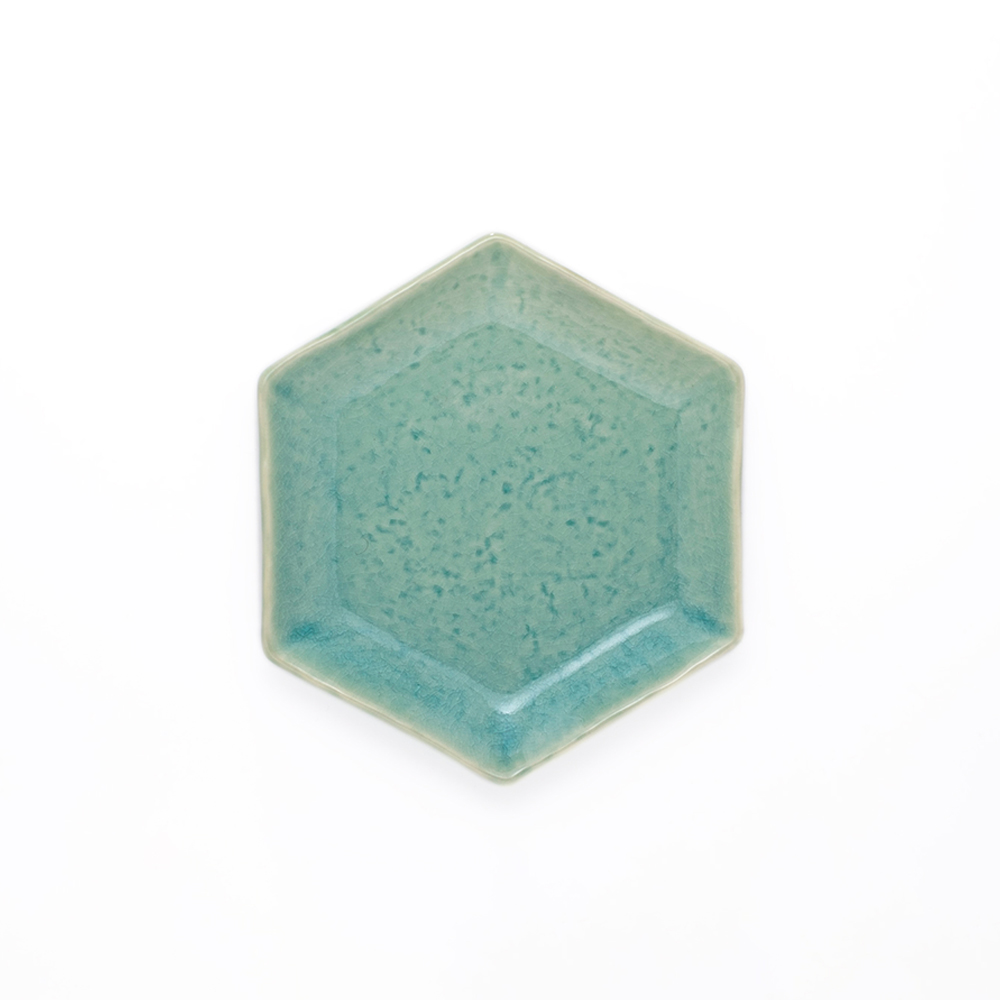 取皿 10分掛け / 青磁 / true colors line / 瀬戸焼