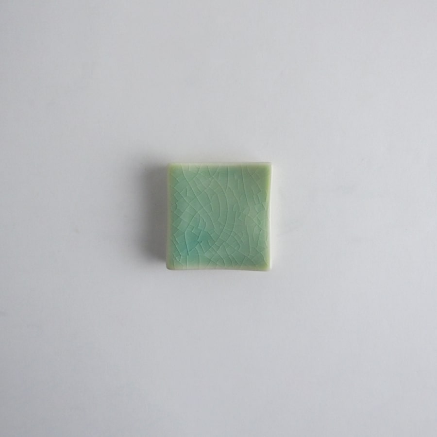 箸置き / 青磁 / 瀬戸焼