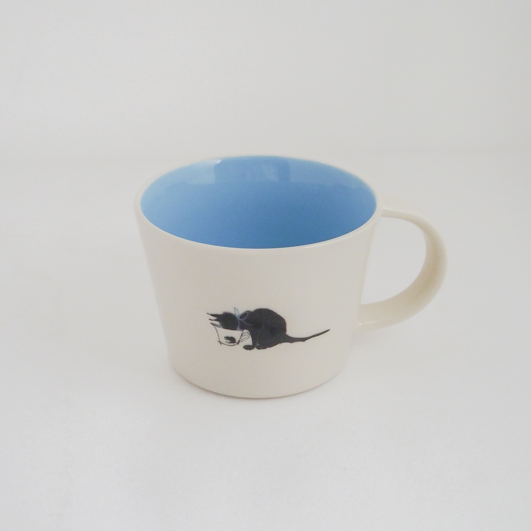 マグカップ「おすそわけ」 / くらはしれい「ミルクの時間」シリーズ / 瀬戸焼