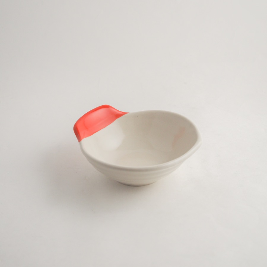 とんすい / 2分掛け 朱 / true colors line / 瀬戸焼