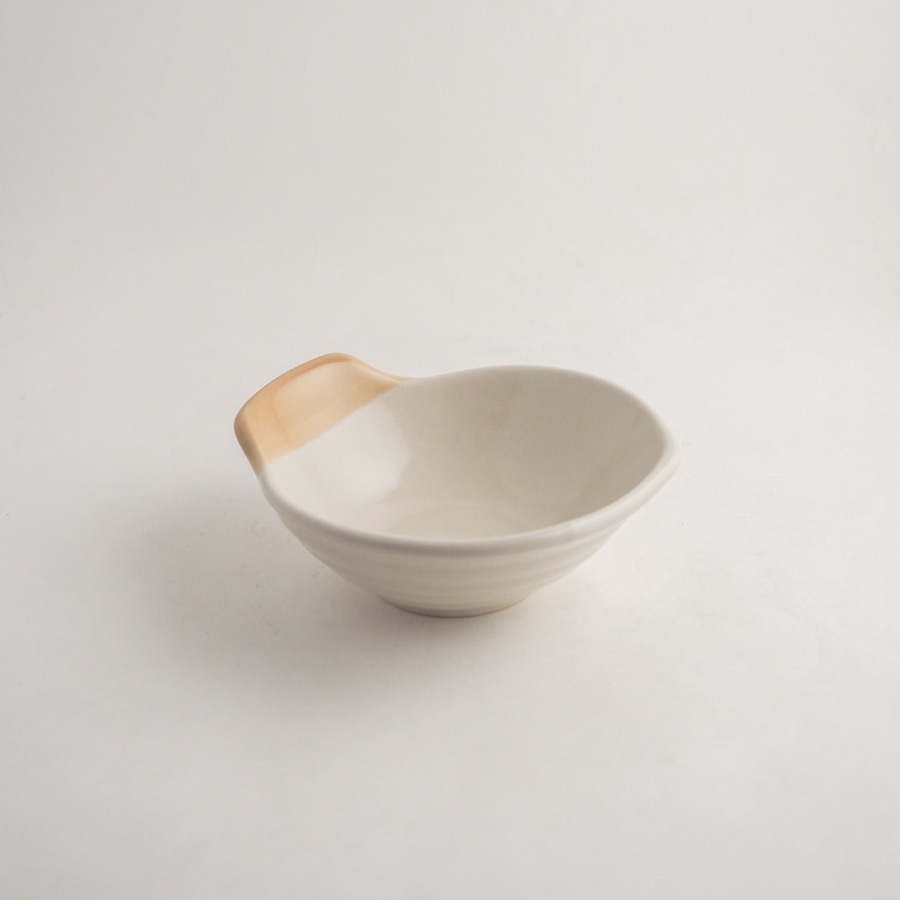 とんすい / 2分掛け 黄彩 / true colors line / 瀬戸焼