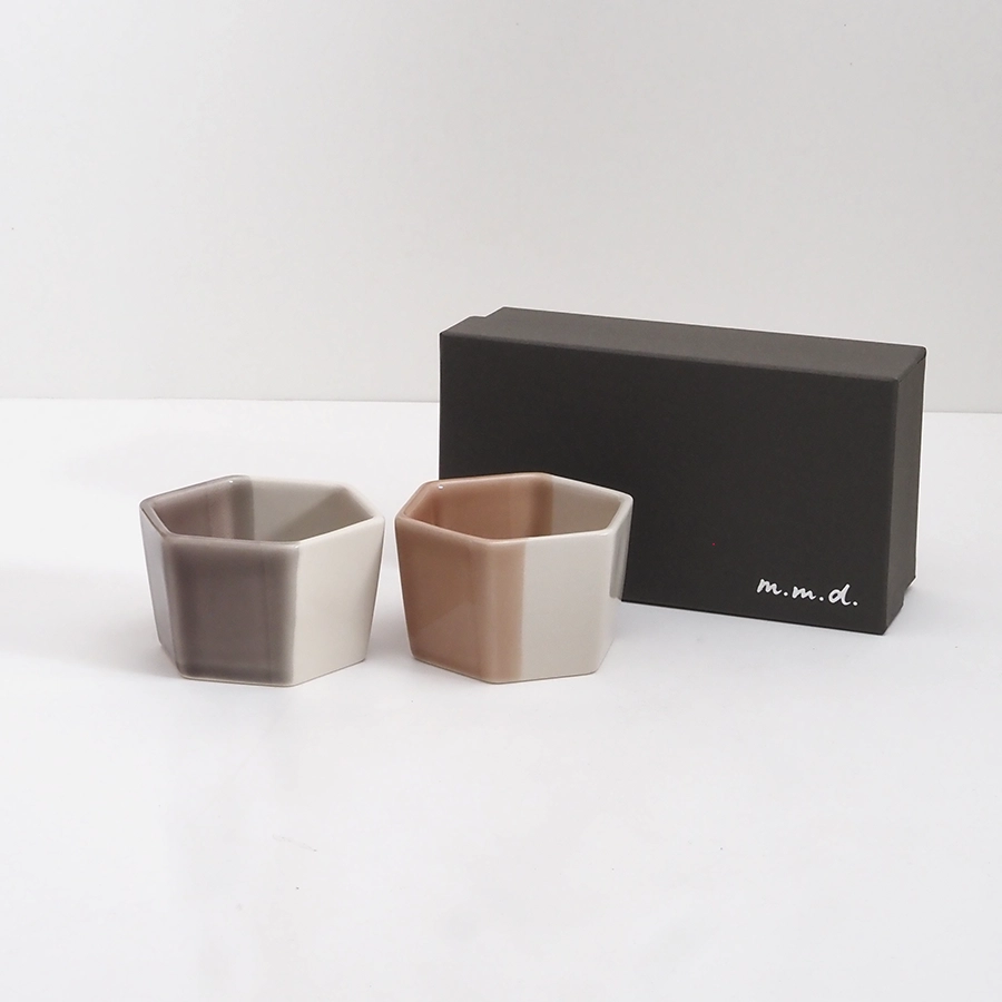 マルチカップ2個セット / marriage colors line / ギフトボックス＆熨斗付き / 瀬戸焼