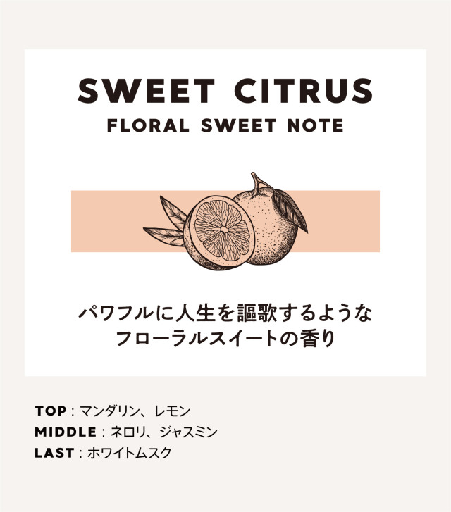 FR スウィートシトラス ファブリックミスト