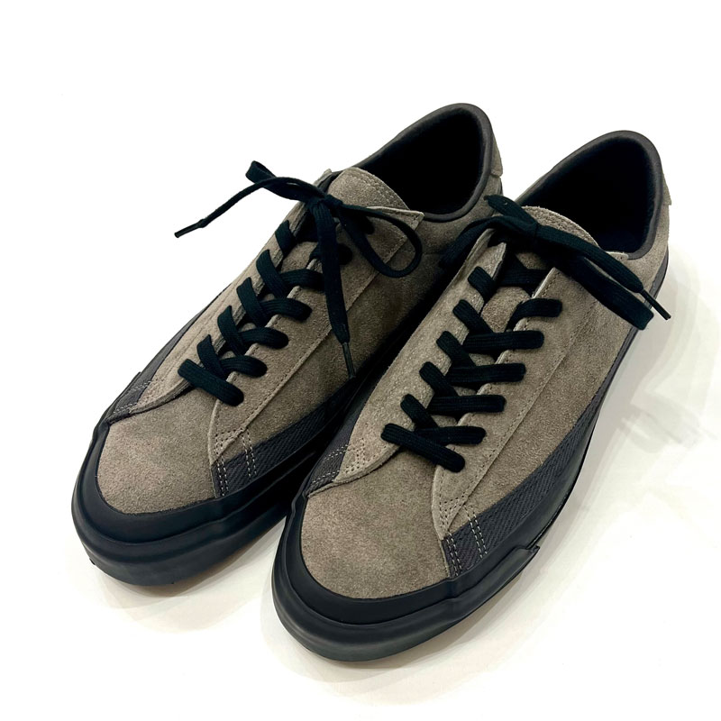 アサヒ Asahi ベルテッド スエードスニーカー ASAHI BELTED LOW SUEDE M042 Charcoal/Black
