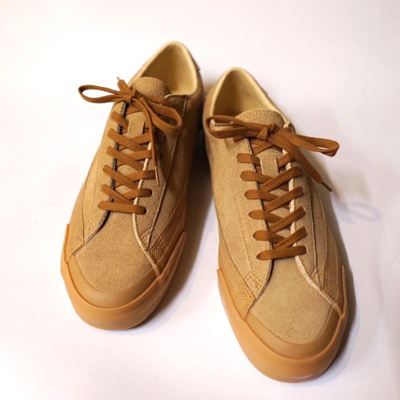 アサヒ Asahi ベルテッド スエードスニーカー ASAHI BELTED LOW SUEDE M042 Beige/Beige