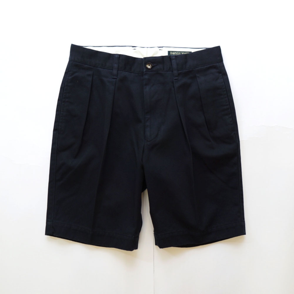 バーンストーマー BARNSTORMER 2タック チノショーツ  2P DRESS CHINO SHORTS 1402P Navy