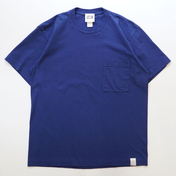 ベター Better S/S TUBE POCKET TEE 丸胴ポケット Tシャツ BTR2202P Blue