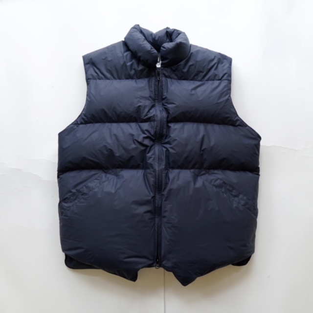 クレセントダウンワークス Crescent Down Works ノースバイノースウェスト ダウンベスト North By North West Streekfree Navy/Navy