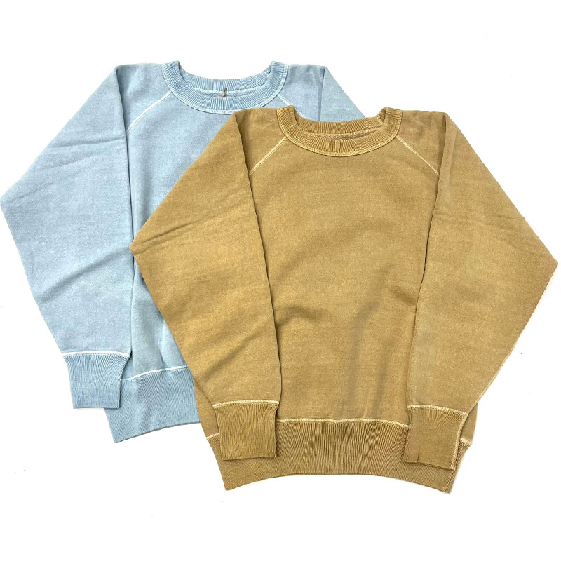 ダブルワークス DUBBLE WORKS フラットシーマ　ラグランスリーブ スウェットシャツ Flatseams Raglan Sleeve Shirts "SWEATSHIRT" Lot.83003PD