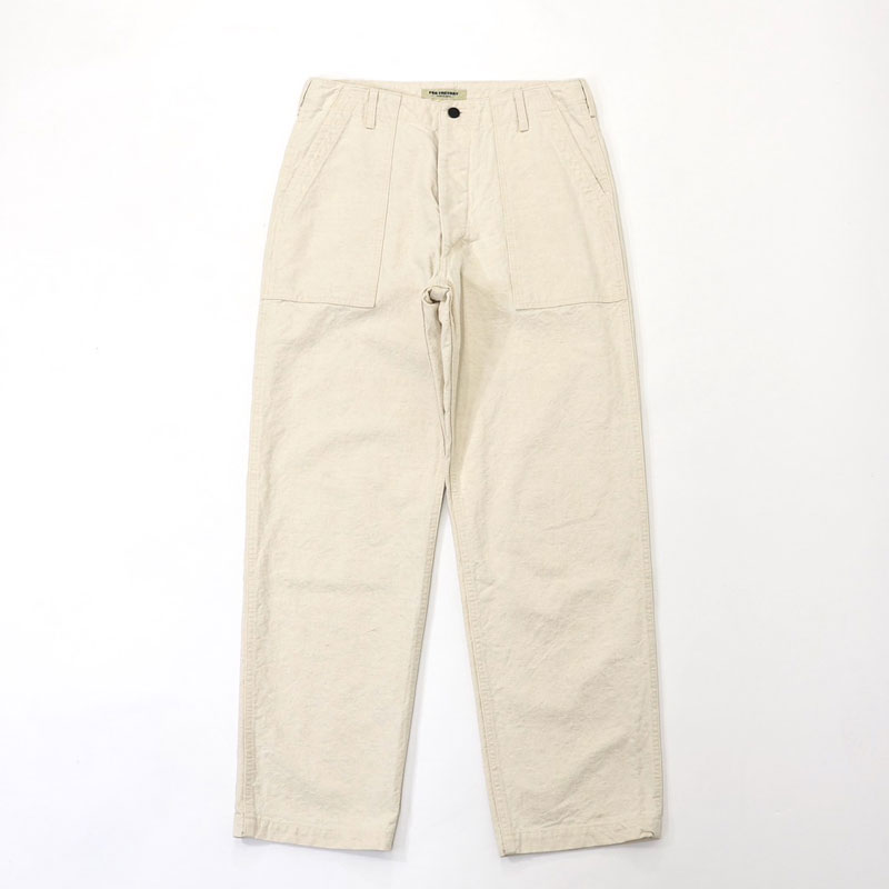 エフオービーファクトリー FOB FACTORY FATIGUE PANTS ベイカー　F0536　Ecru