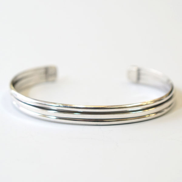 ファーストアメリカントレーダー FIRST AMERICAN TRADERS スターリングシルバー ブレスレット バングル シルバー925 『L TYPE』