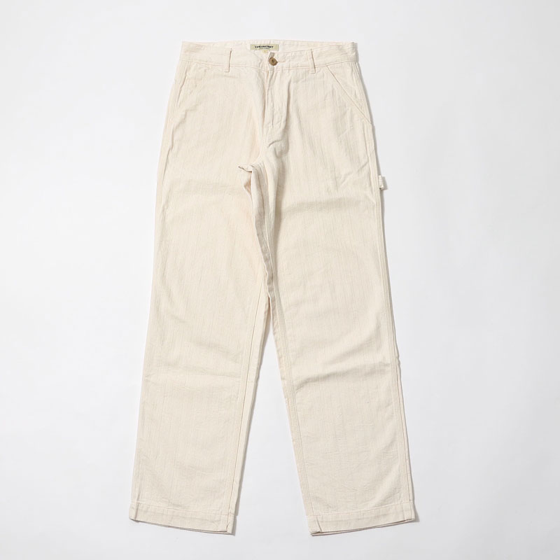 エフオービーファクトリー FOB FACTORY ヘリンボーン ペインターパンツ HBT HERRINBORN PAINTER PANTS F0485
