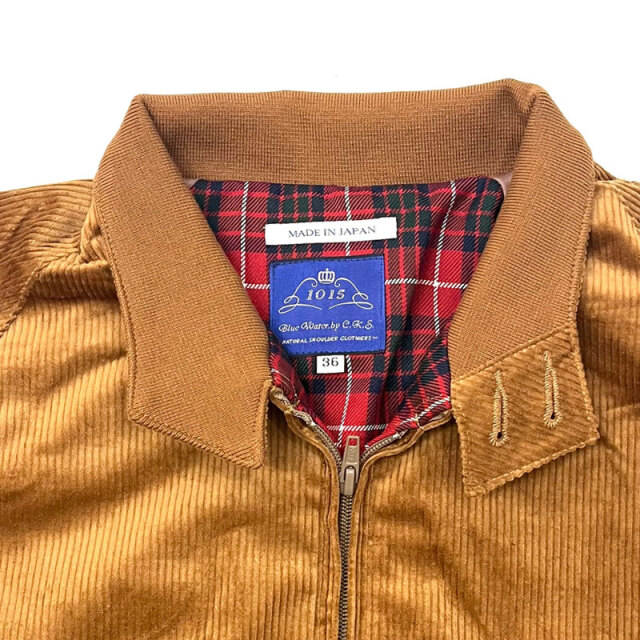 Pherrows スイングトップ【L】ハリントンジャケット　ブルー　ワッペン Pherrows スイングトップ【L】ハリントンジャケット ブルー