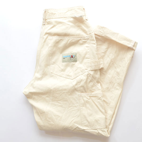 エースドロップ ACE DROP CLOTH CO. ペインターパンツ Painter Dungaree Single Knee トレーズマン TRADESMAN NATURAL ワンウォッシュ加工済み