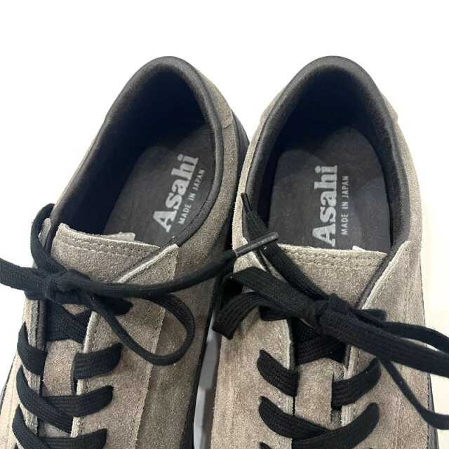 アサヒ Asahi ベルテッド スエードスニーカー ASAHI BELTED LOW SUEDE