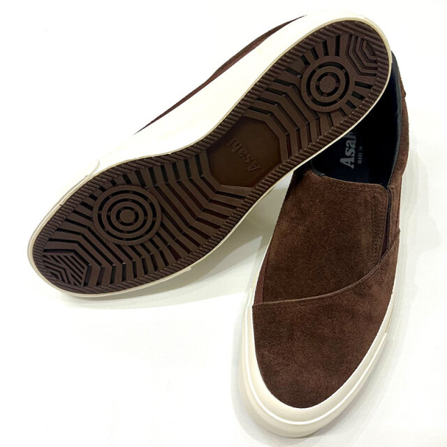 【新品】北欧、暮らしの道具店 スエードスニーカー Asahi スェード　24.5 ASAHI / スエードスニーカー（22.5〜24.5cm） - 北欧、暮らしの