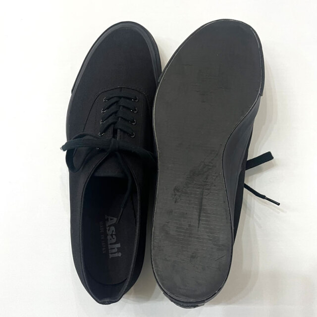 アサヒ Asahi デッキシューズ ASAHI DECK M041 BLACK/BLACK