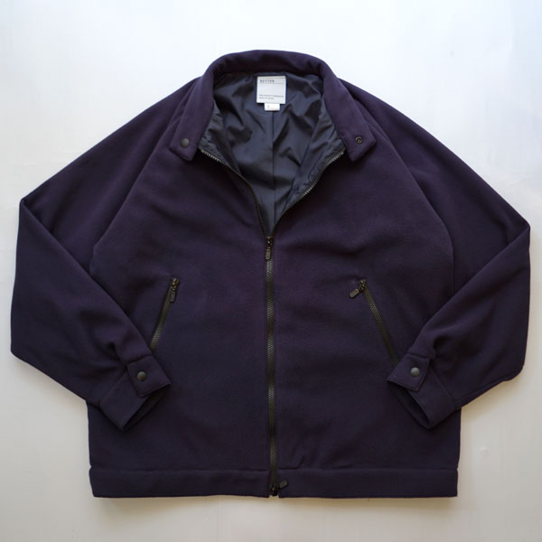 ベター BETTER リサイクルフリース ジャケット RECYCLE FLEECE JACKET BTR2126 NAVY