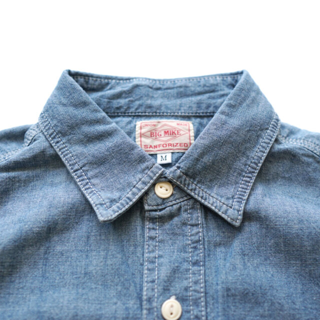 ビッグマイク BIG MIKE シャンブレーワークシャツ Chambray Work Shirt